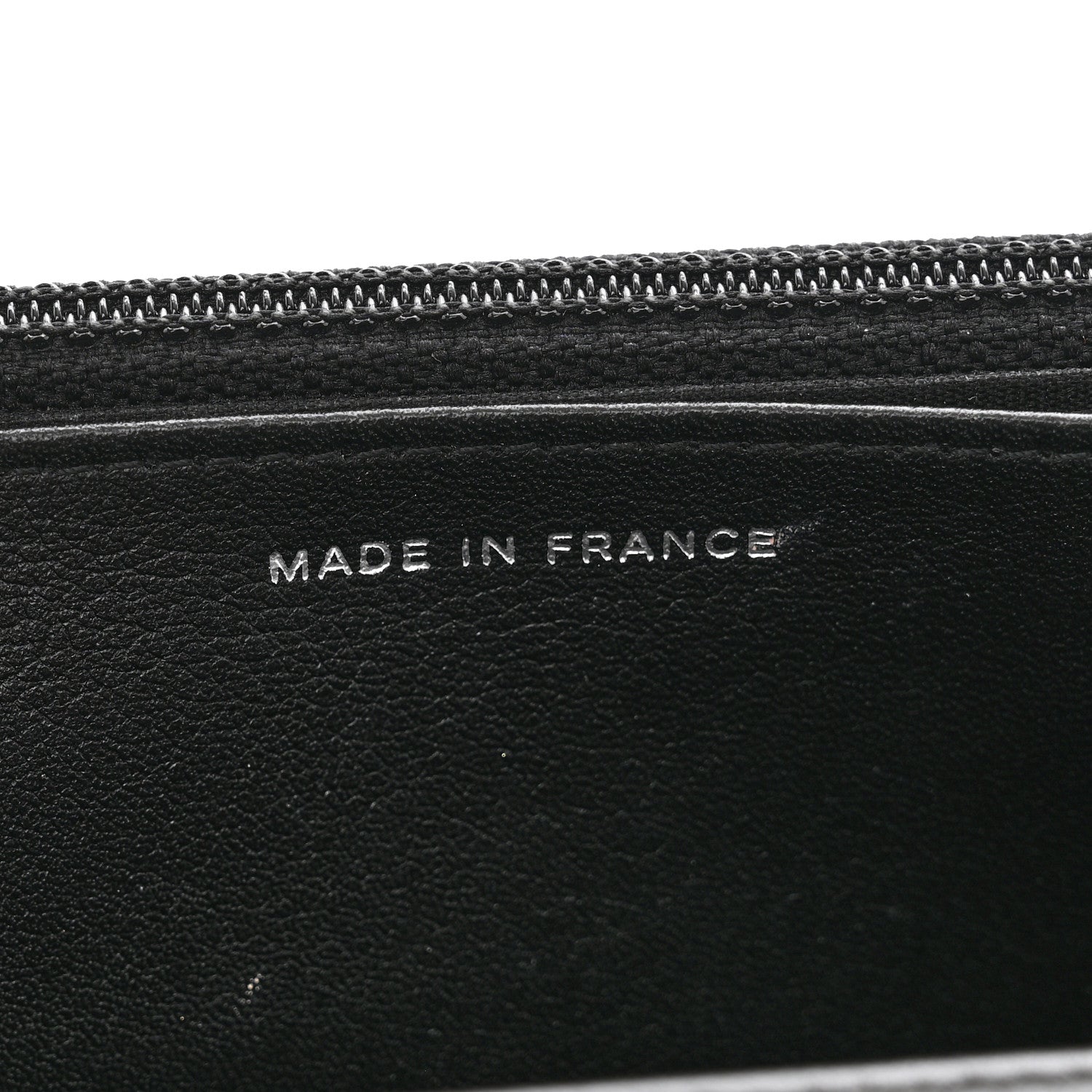 Chanel Caviar Timeless CC Wallet on Chain WOC Black 8 of 13