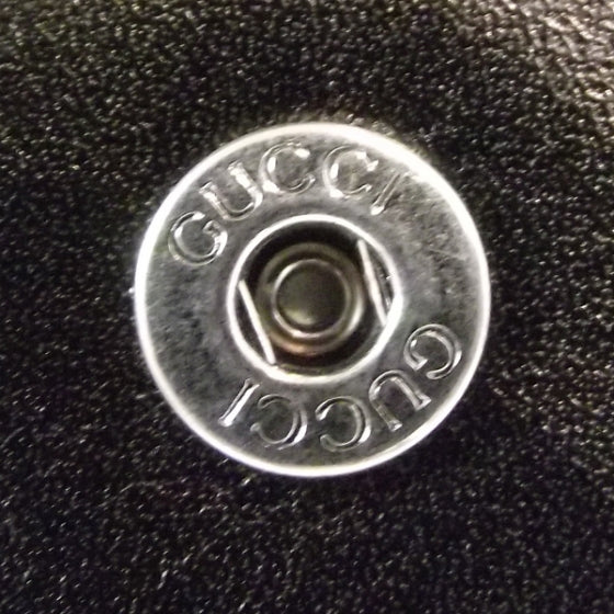 Gucci Leather Galaxy Continental Wallet Metallic Black 8 of 8