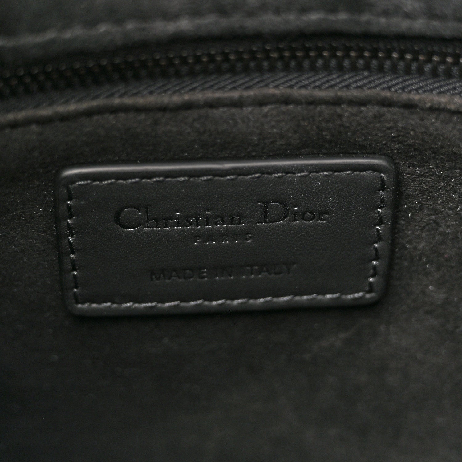 Christian Dior Ultra Matte Calfskin Cannage Medium Lady Dior Black 6 of 11