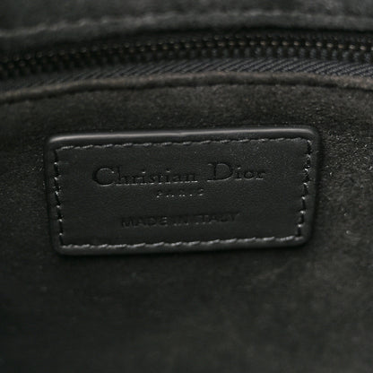 Christian Dior Ultra Matte Calfskin Cannage Medium Lady Dior Black 6 of 11
