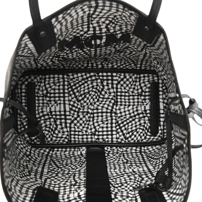 MCM Visetos Medium Reversible Shopper Tote Black 10 of 20