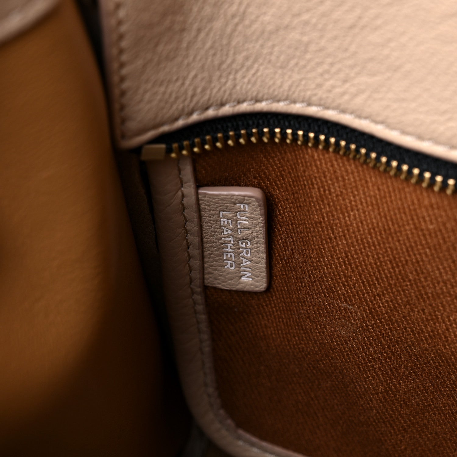 Marc Jacobs Grained Calfskin Small The Tote Bag Twine 7 of 12