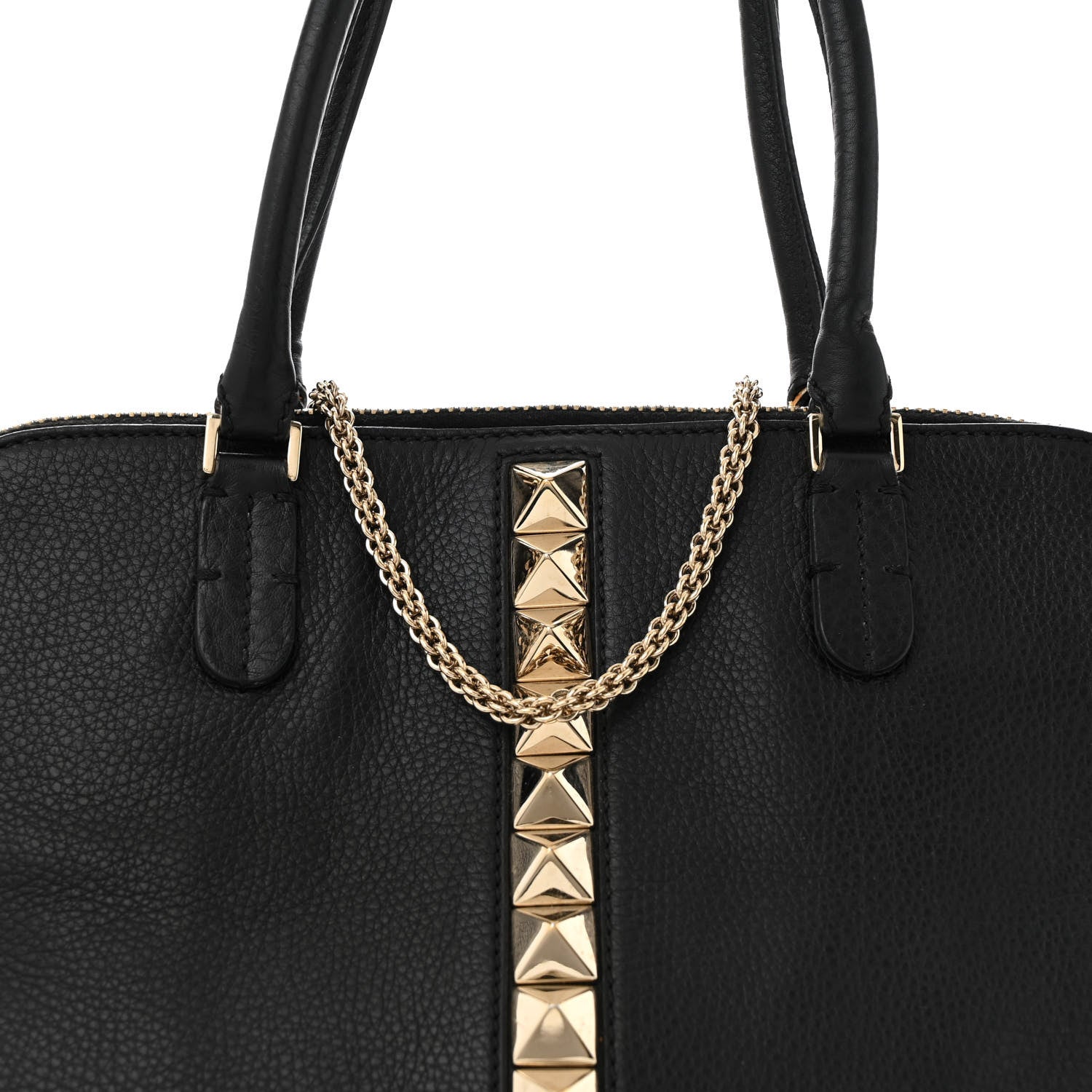 Valentino Garavani Grained Calfskin Va Va Voom Shoulder Bag Black 8 of 15