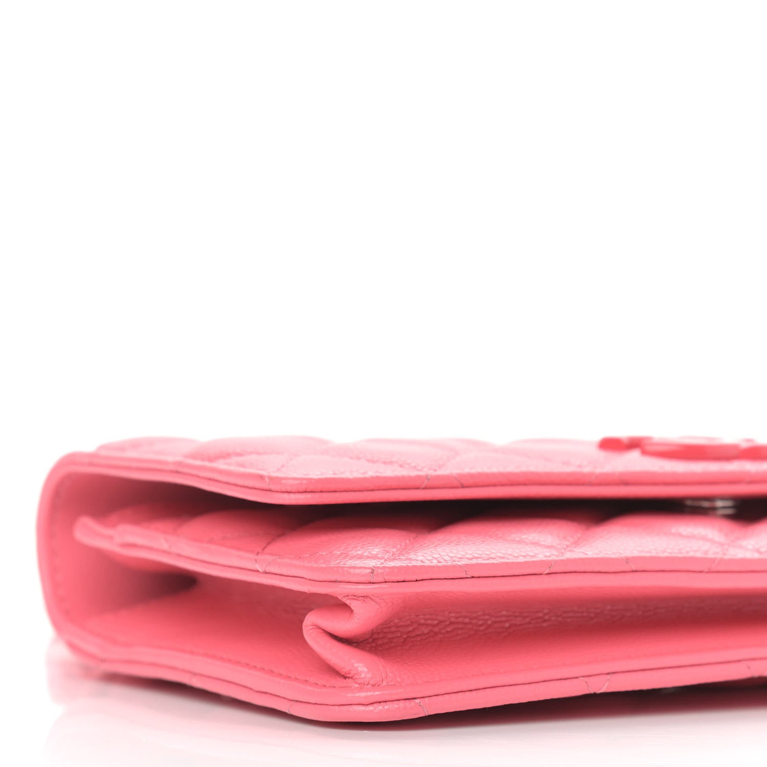 Chanel Caviar Quilted My Everything Wallet On Chain WOC Pink 10 of 11