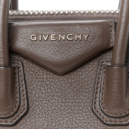 Givenchy Sugar Goatskin Mini Antigona Storm Grey 8 of 10
