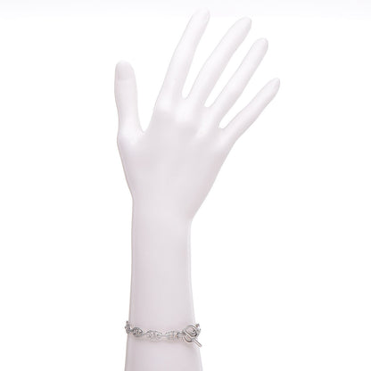 Hermes 18K White Gold Diamond PM Chaine d'Ancre Enchainee Bracelet SH 2 of 7