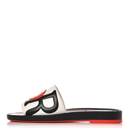 Christian Dior Calfskin Marina Slides 35.5 White 1 of 11
