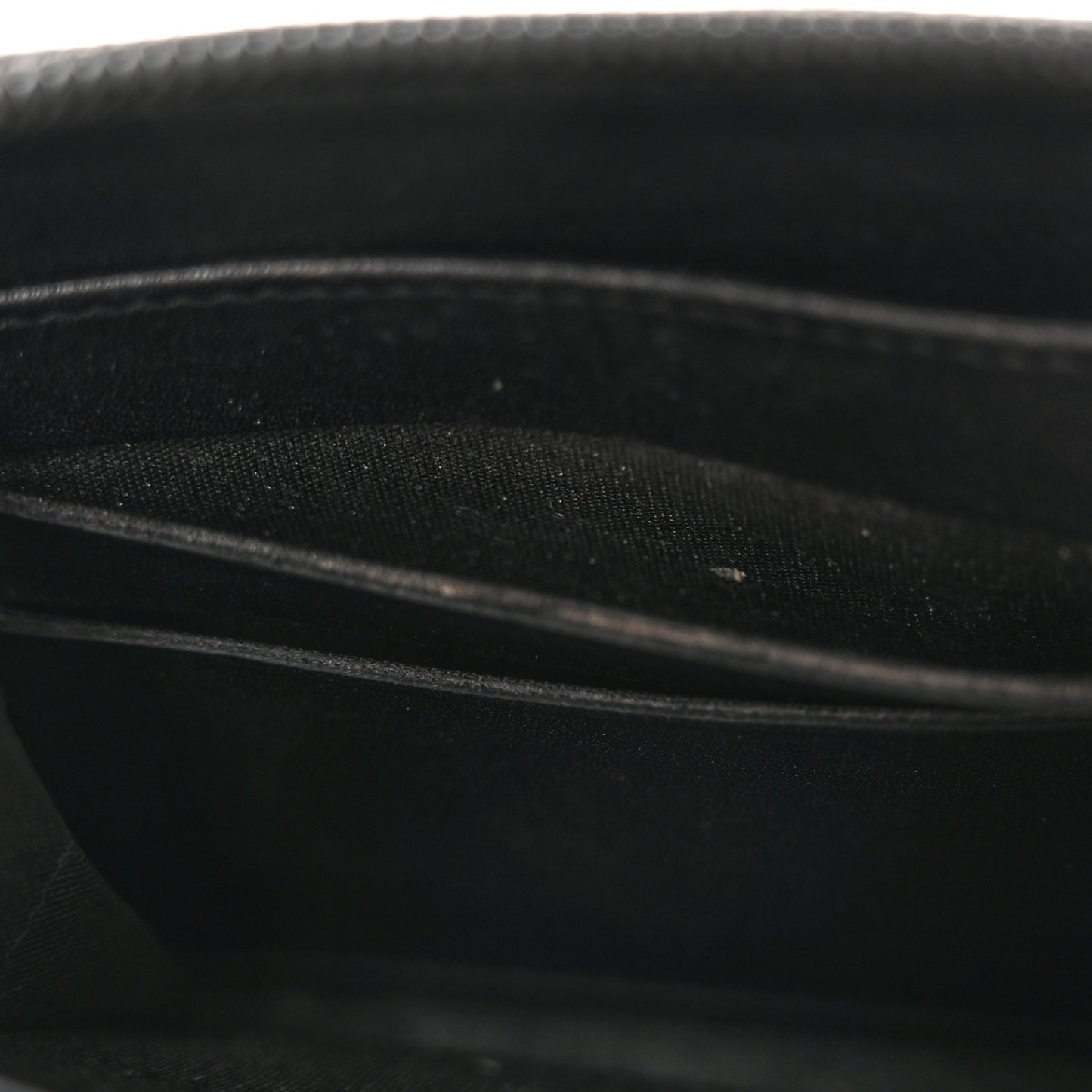 Caviar Large Timeless CC Zip Around Wallet Black