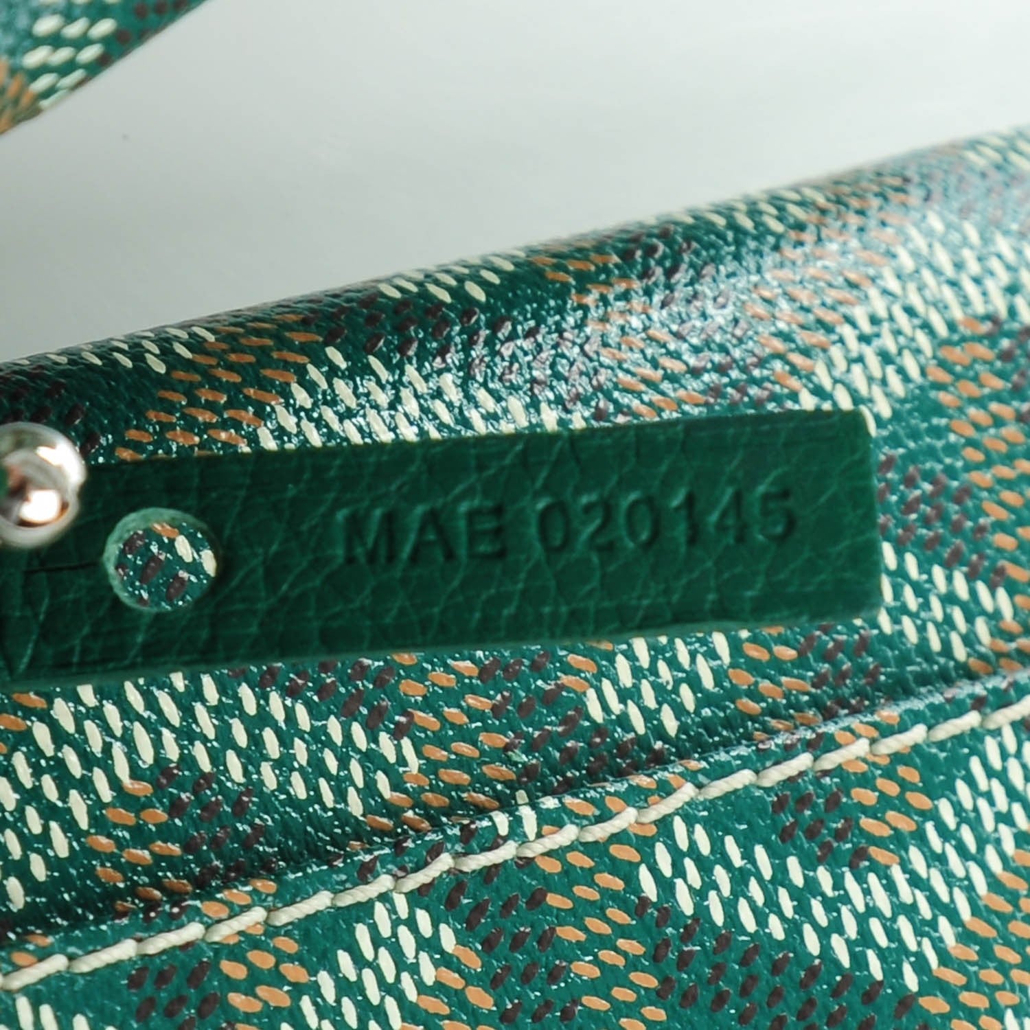 Goyard Goyardine Saint Louis PM Green 7 of 7