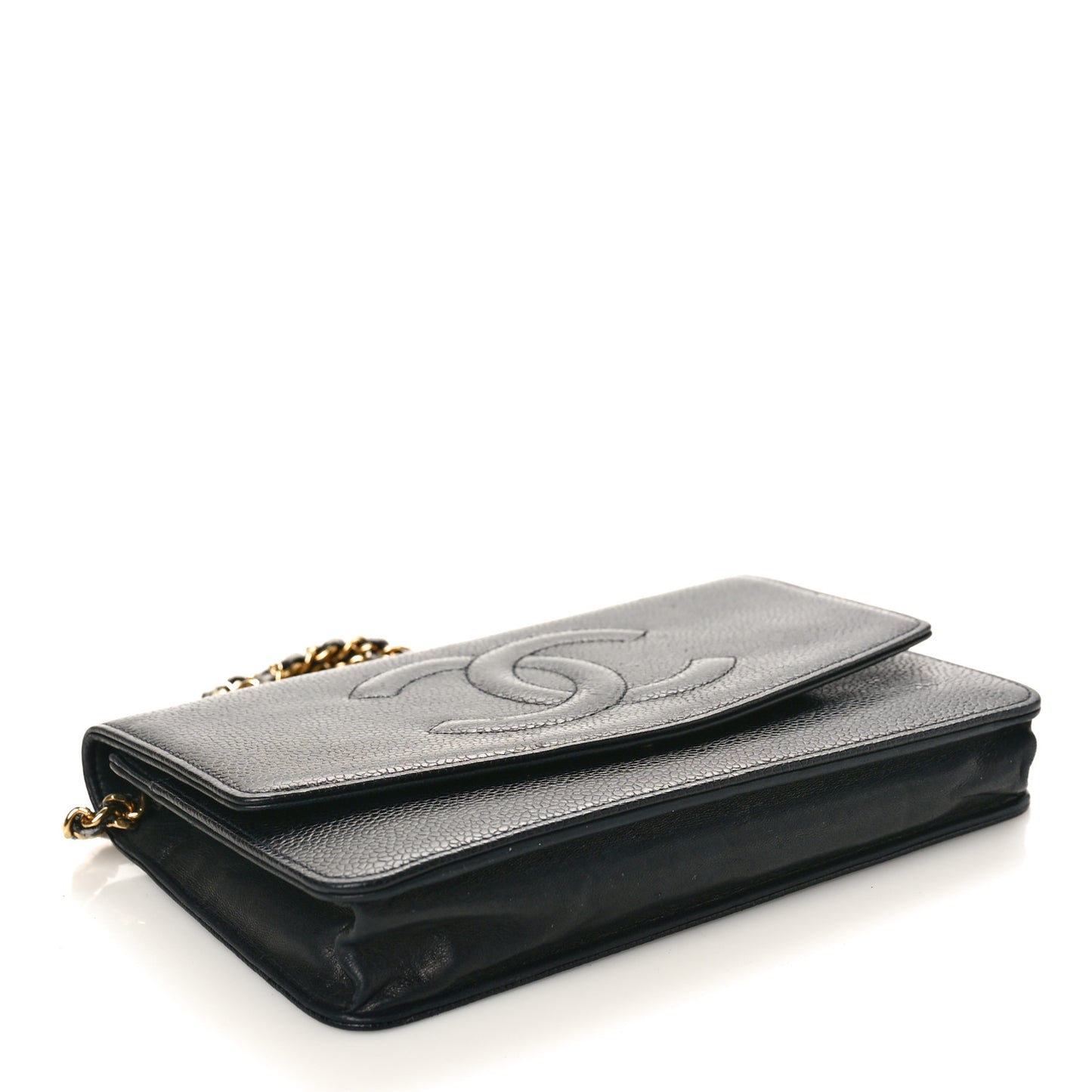 Caviar Timeless CC Wallet on Chain WOC Black
