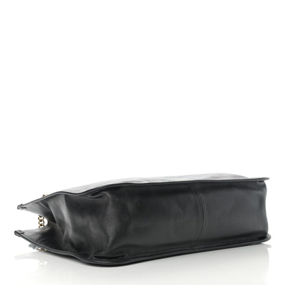 Gucci Calfskin Large Horsebit 1955 Tote Bag Black 4 of 13