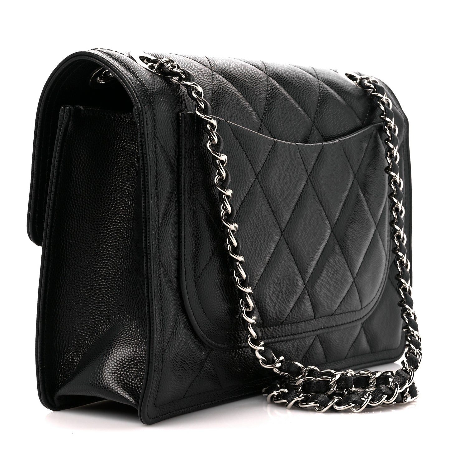 Caviar Quilted Small Sweet Classic Flap Black