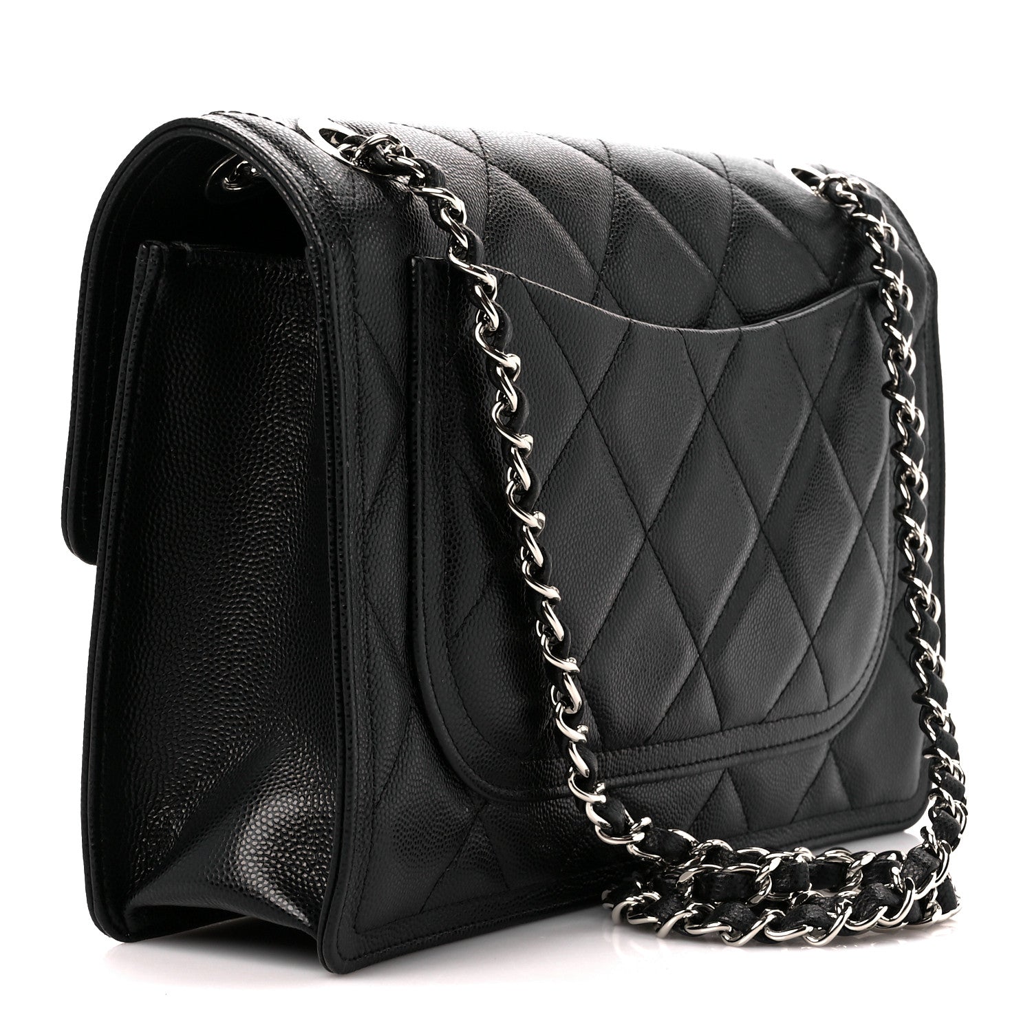 Chanel Caviar Quilted Small Sweet Classic Flap Black 3 of 11