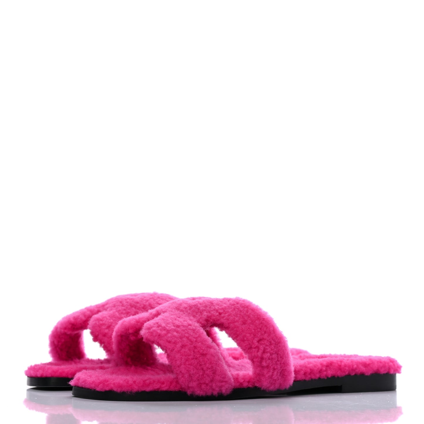 Woolskin Oran Sandals 37.5 Rose Fuchsia