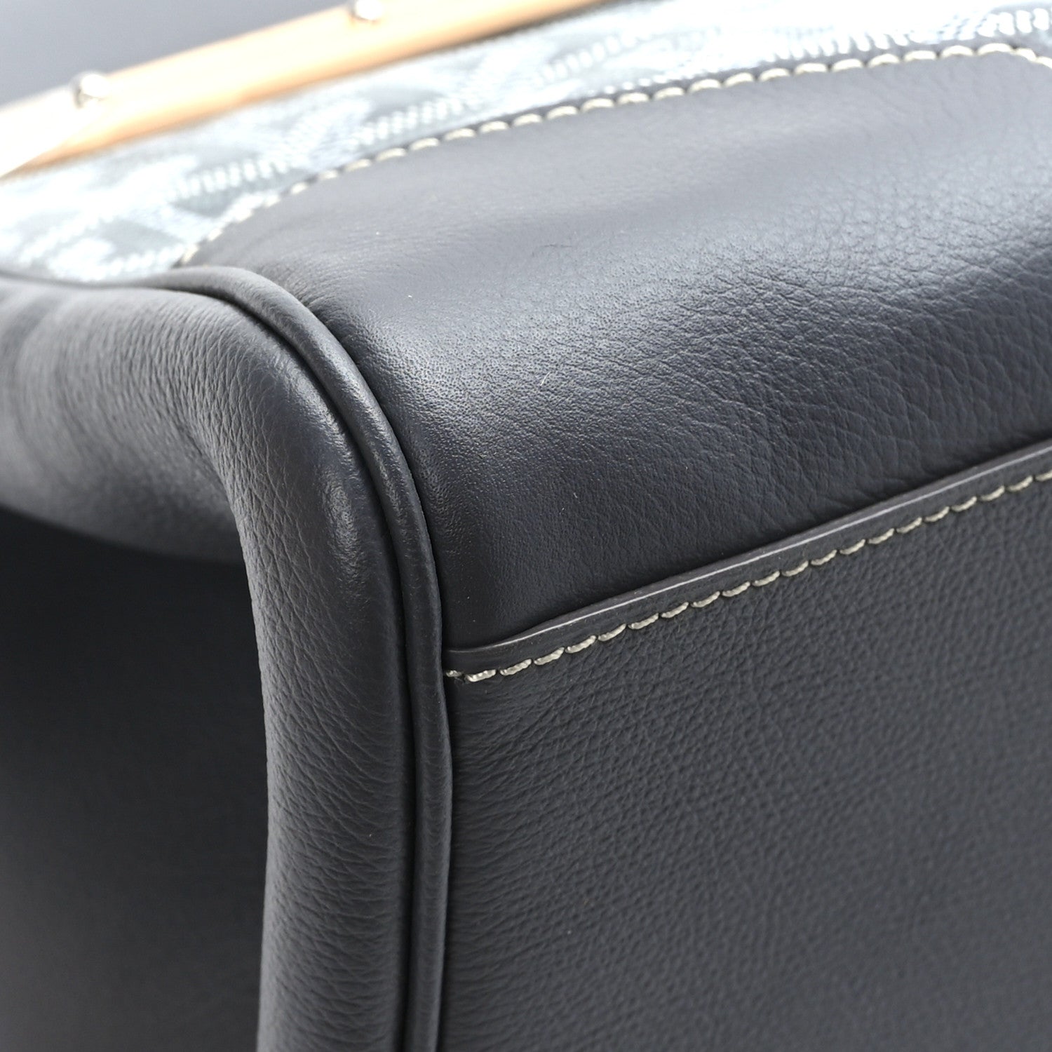 Goyard Goyardine Saigon Tote Grey 9 of 10