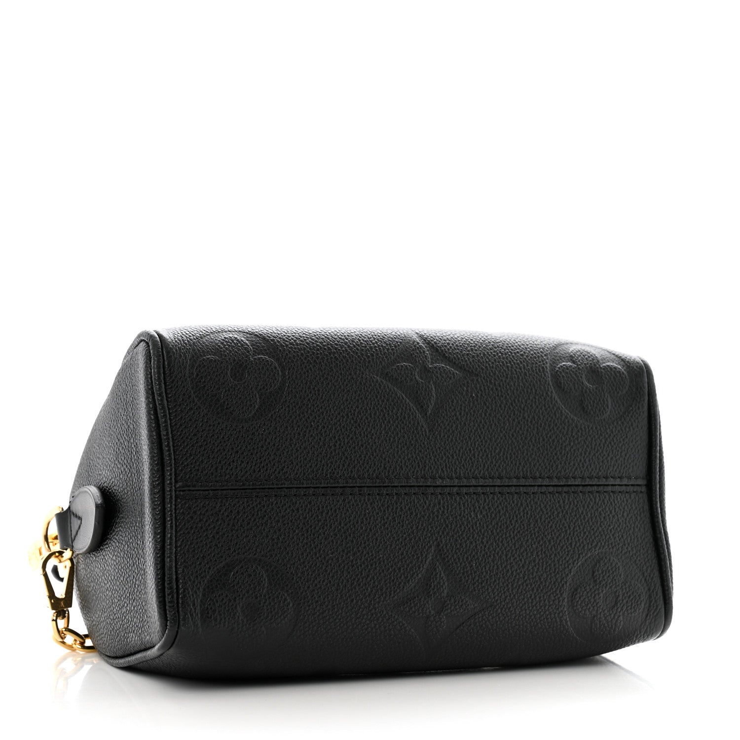 Louis Vuitton Empreinte Monogram Giant Speedy Bandouliere 20 Black 4 of 11