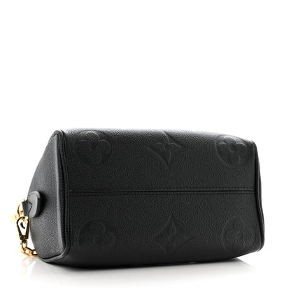 Louis Vuitton Empreinte Monogram Giant Speedy Bandouliere 20 Black 4 of 11