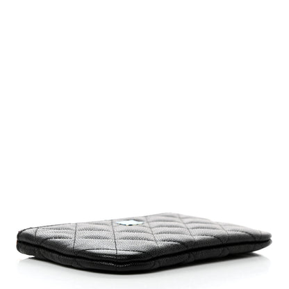 Chanel Caviar Quilted Small Pouch Black 4 of 8