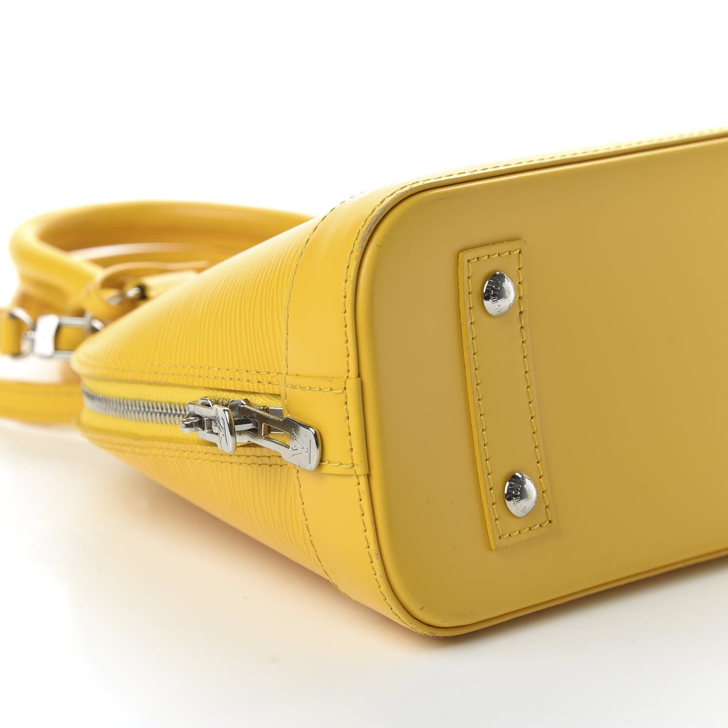 Louis Vuitton Epi Alma BB Citron 6 of 10