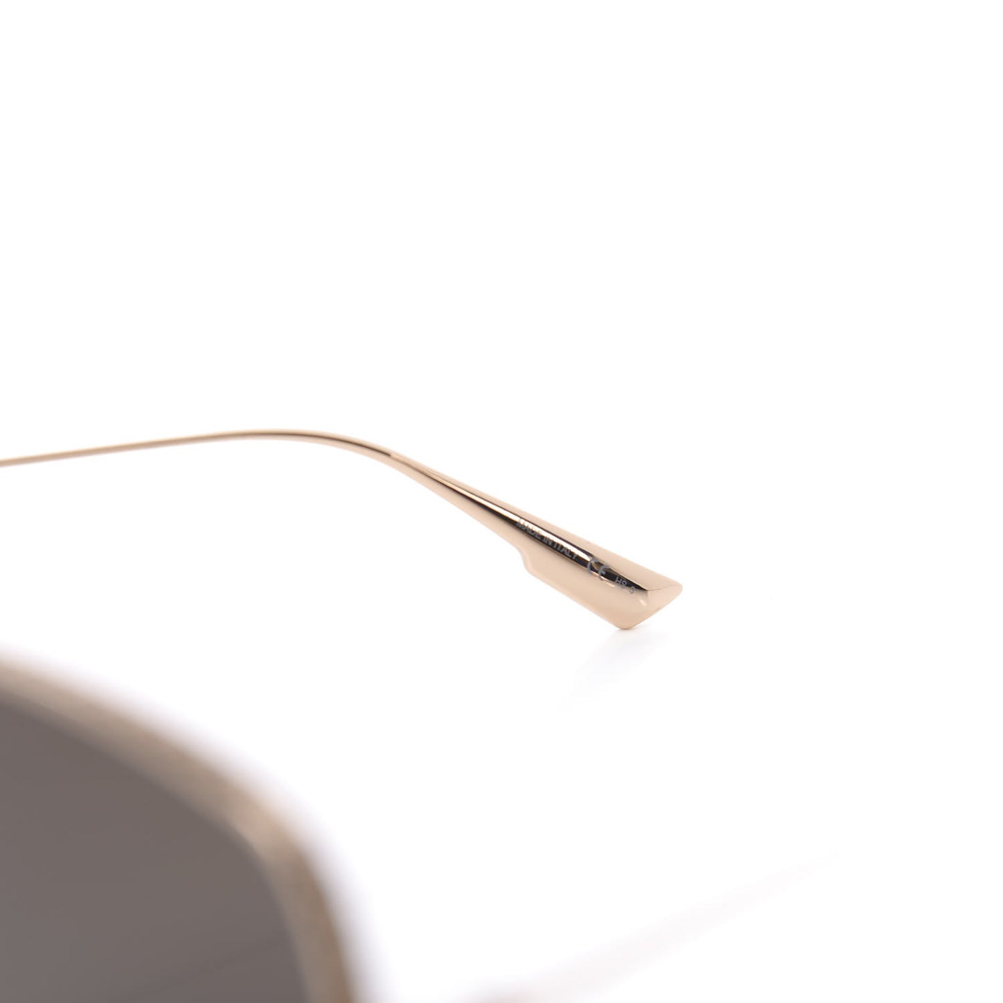 Metal Dior By Dior 2 Sunglasses Gold