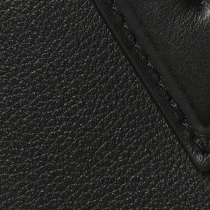 Louis Vuitton Calfskin Monogram On My Side MM Black 7 of 9