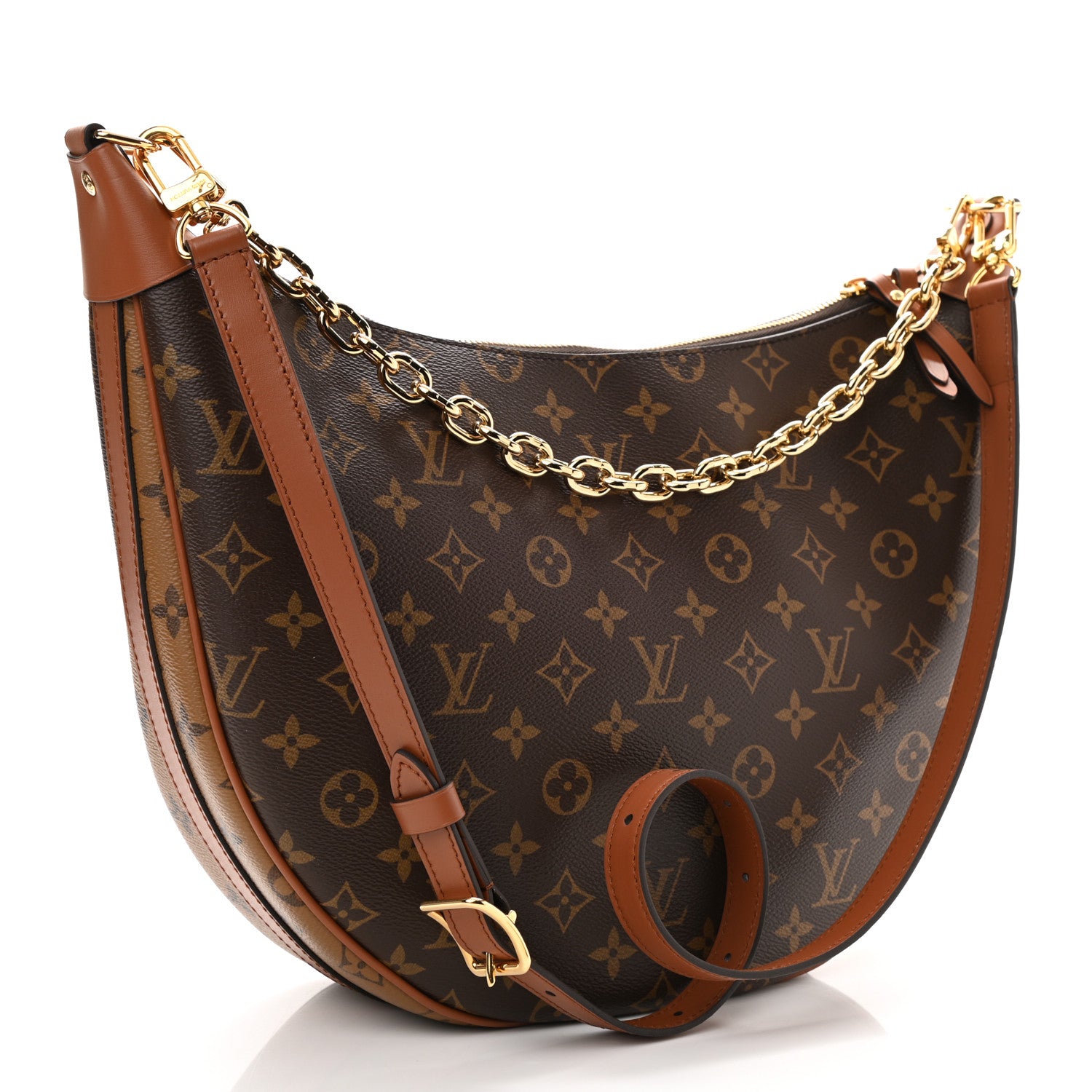 Louis Vuitton Reverse Monogram Loop Hobo 3 of 7