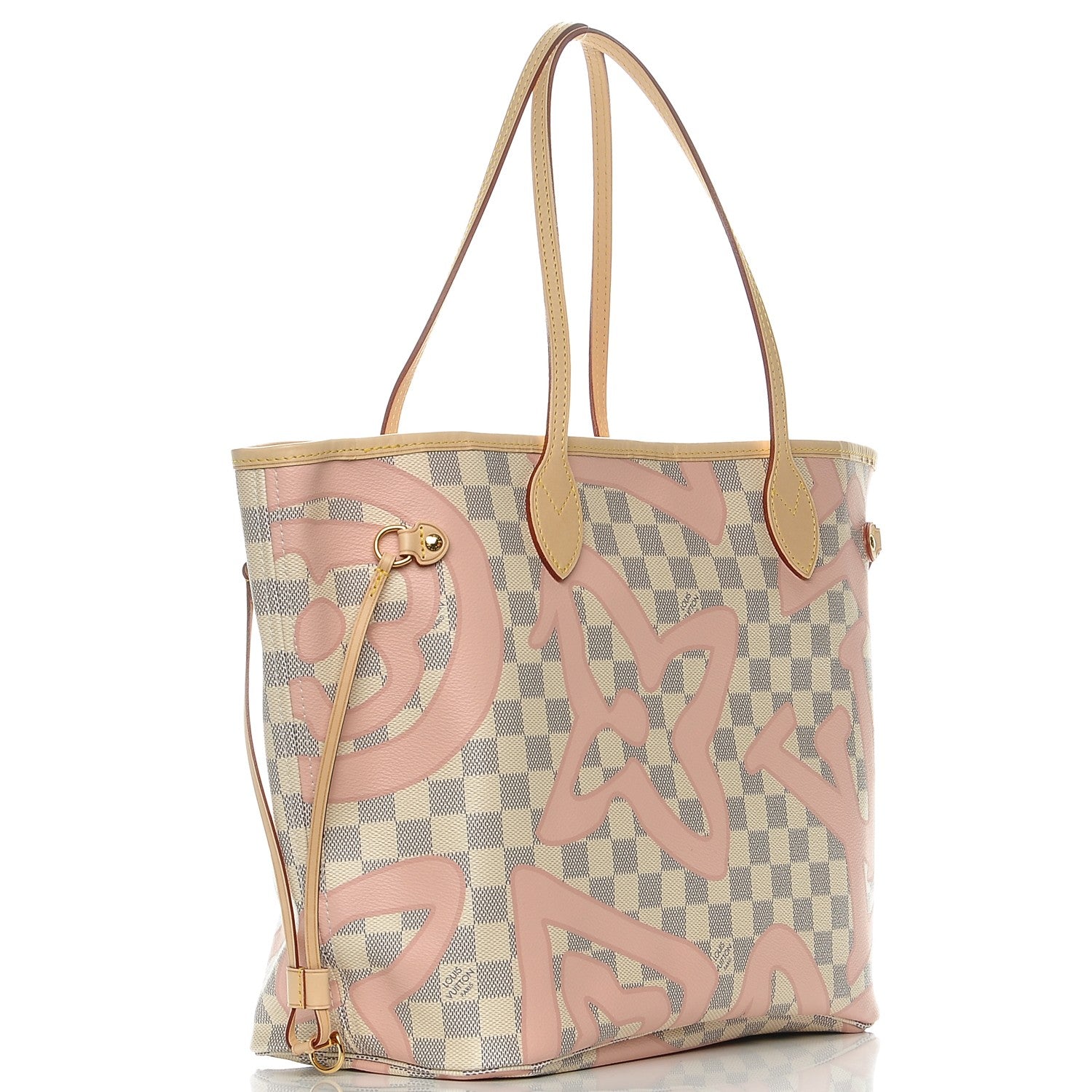 Louis Vuitton Damier Azur Tahitienne Neverfull MM 3 of 8
