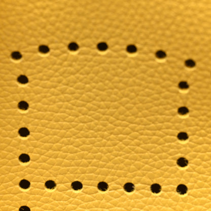 Hermes Taurillon Clemence Evelyne III PM Jaune Ambre 8 of 10