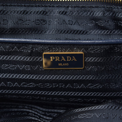 Prada Tessuto Nylon Saffiano Tote Baltico 6 of 10