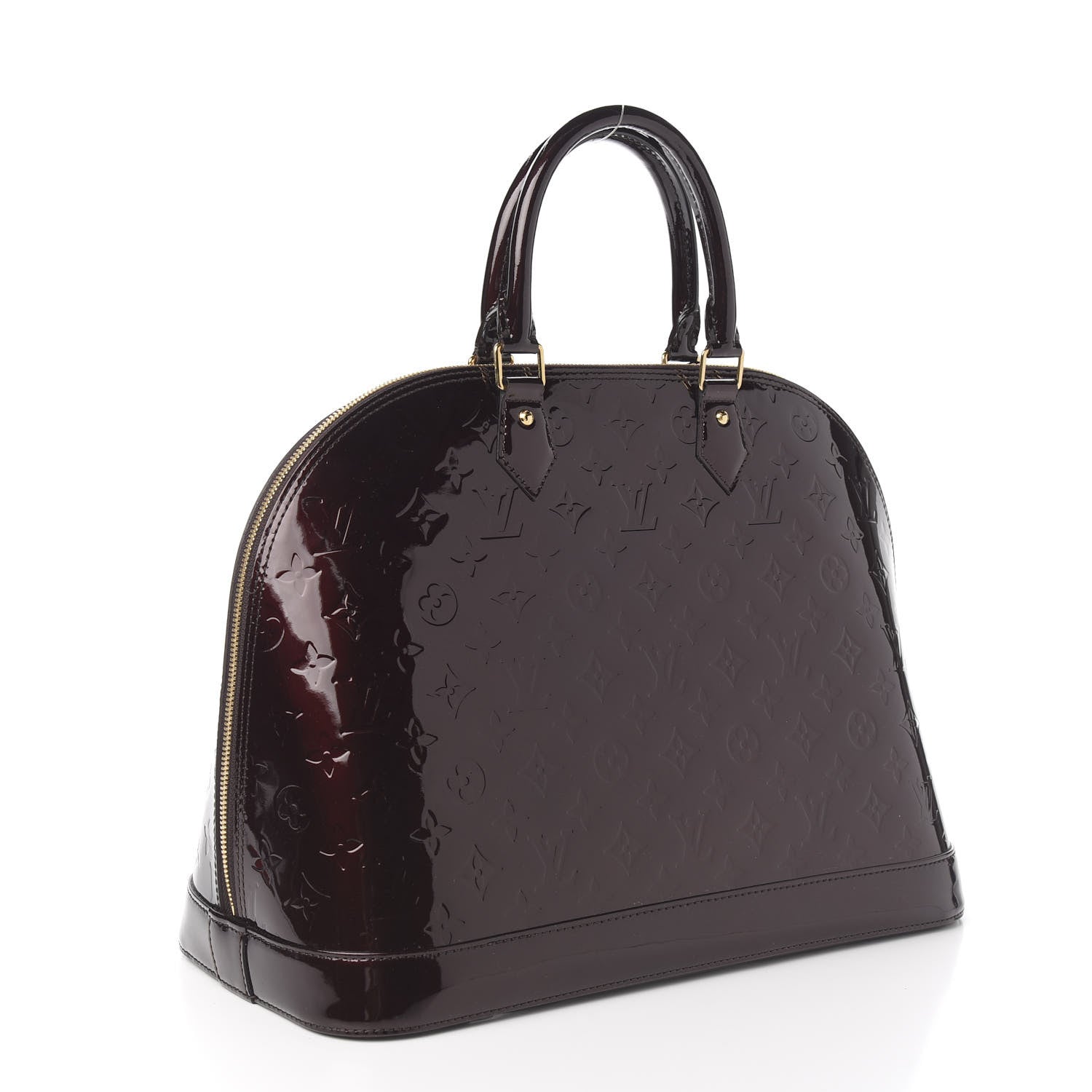 Louis Vuitton Vernis Alma MM Amarante 2 of 8