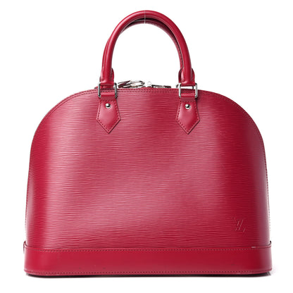Louis Vuitton Epi Alma MM Fuchsia 1 of 9
