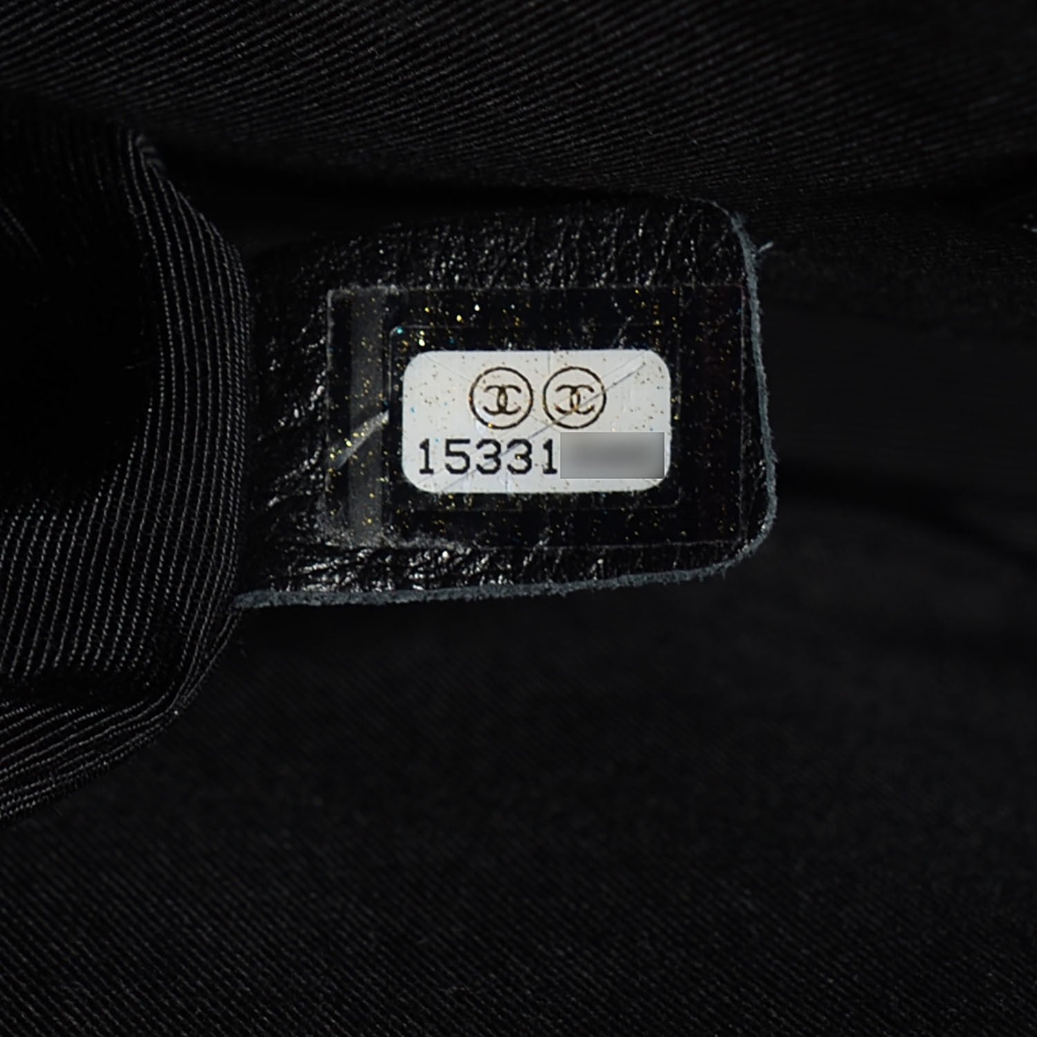 Chanel Glazed Calfskin Large Boy Flap Black 7 of 8
