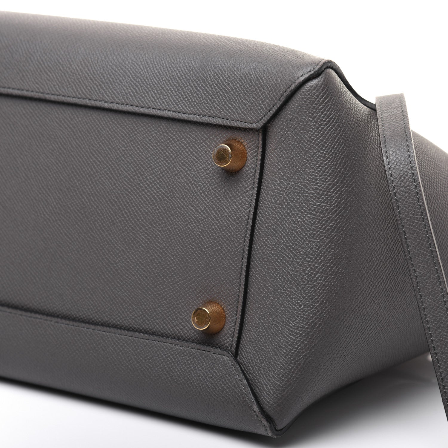Celine Grained Calfskin Mini Belt Bag Grey 7 of 28