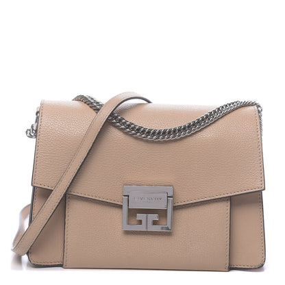 Givenchy Goatskin Small GV3 Shoulder Bag Beige 1 of 13