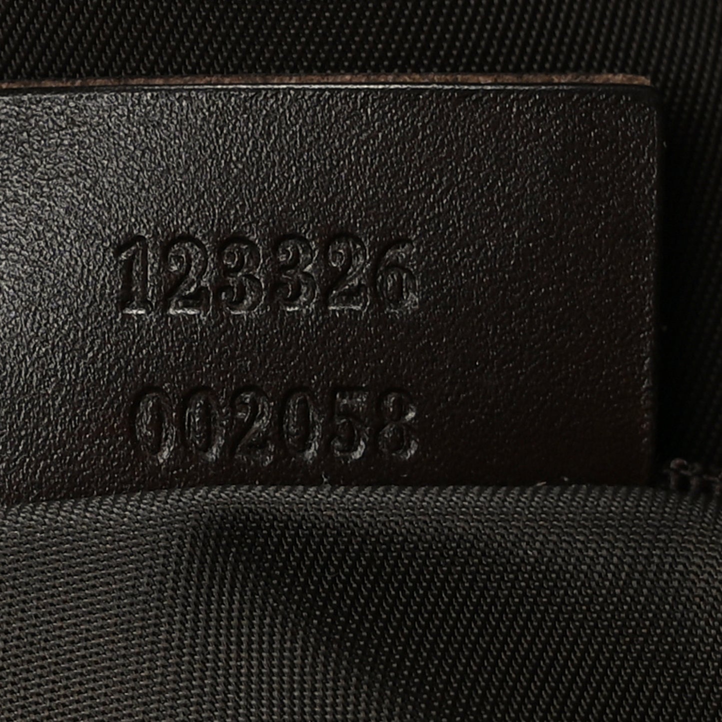 Monogram Large Diaper Bag Dark Brown