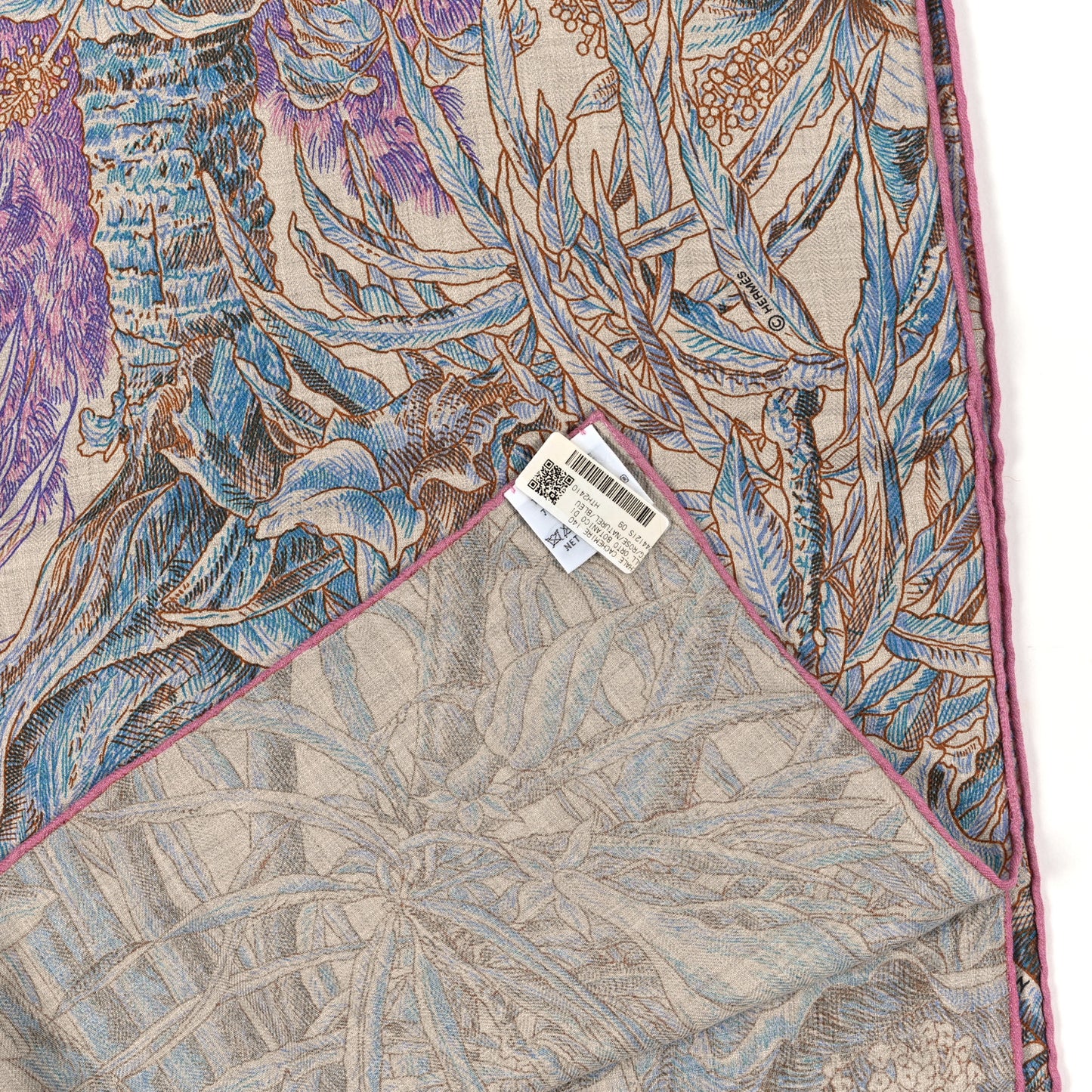 Cashmere Silk All Orto Botanico Di Palermo 140 Rose Naturel Bleu