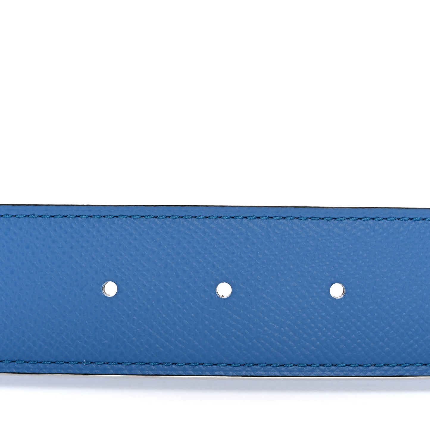 Epsom H Belt 105 42 Bleu Frida Etoupe