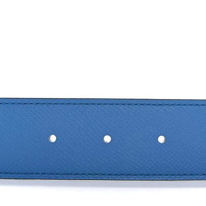 Hermes Epsom H Belt 105 42 Bleu Frida Etoupe 4 of 6