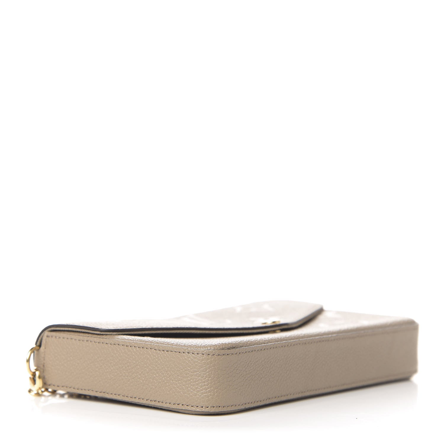 Louis Vuitton Empreinte Monogram Giant Felicie Pochette Tourterelle Creme 4 of 10