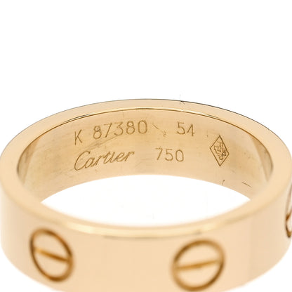 Cartier 18K Yellow Gold 5.5mm LOVE Ring 54 6.75 4 of 4