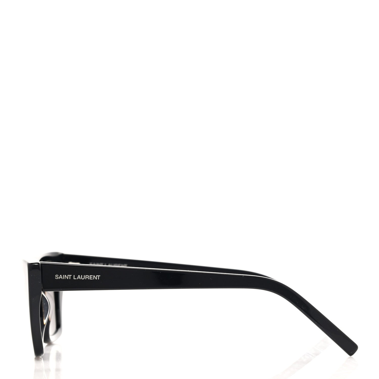 Saint Laurent Acetate Mica Cat Eye Sunglasses SL 276 Black 3 of 8