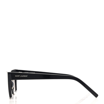 Saint Laurent Acetate Mica Cat Eye Sunglasses SL 276 Black 3 of 8