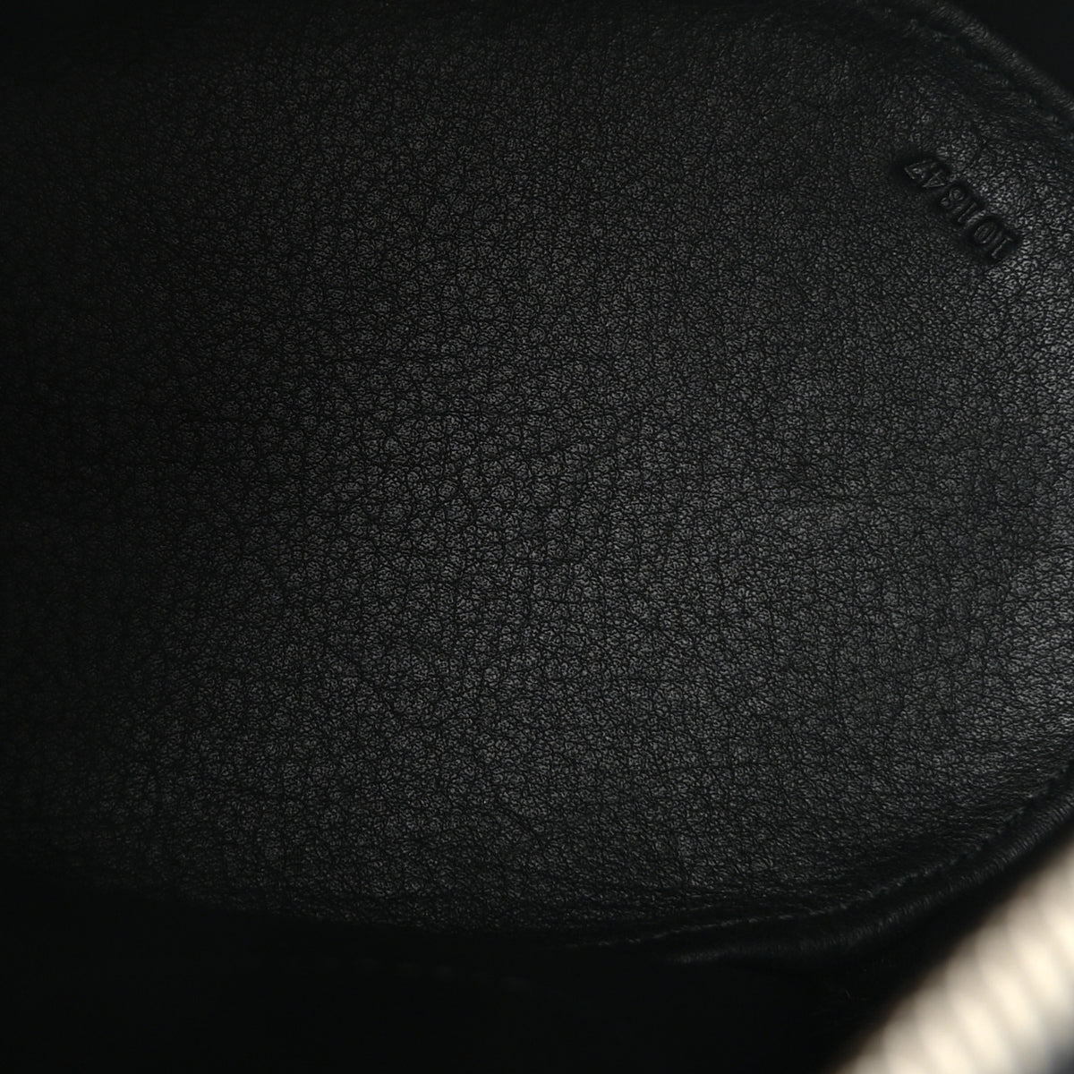 Calfskin Panda Crossbody Black White