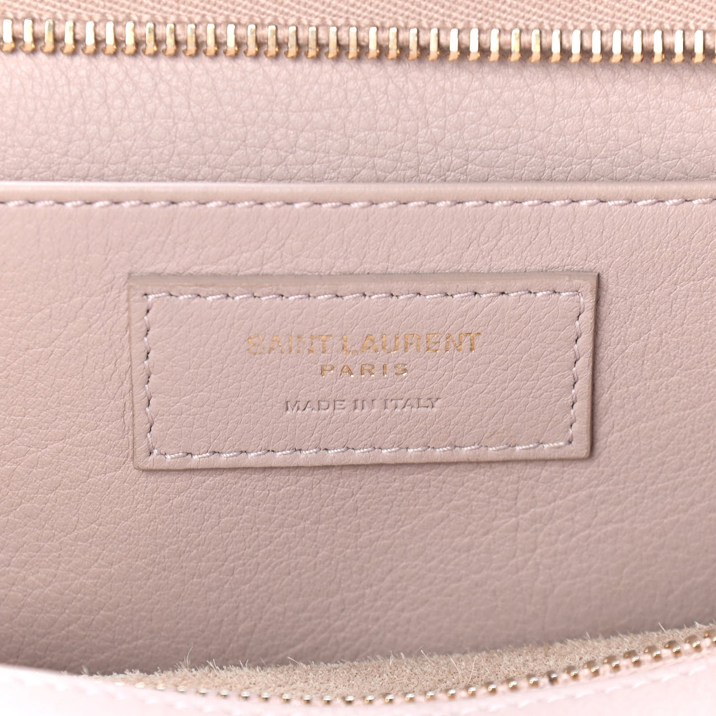 Calfskin Suede Baby Monogram Downtown Cabas Light Pink