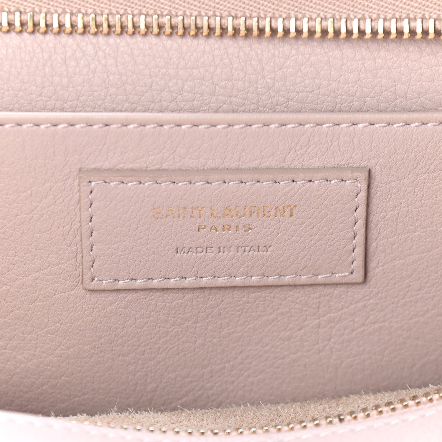 Saint Laurent Calfskin Suede Baby Monogram Downtown Cabas Light Pink 6 of 13