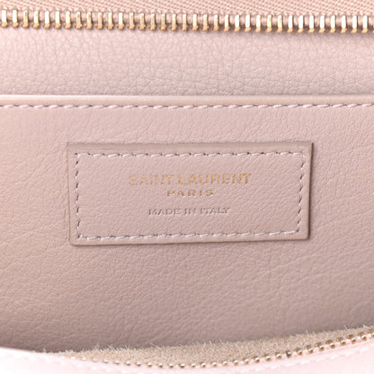Saint Laurent Calfskin Suede Baby Monogram Downtown Cabas Light Pink 6 of 13