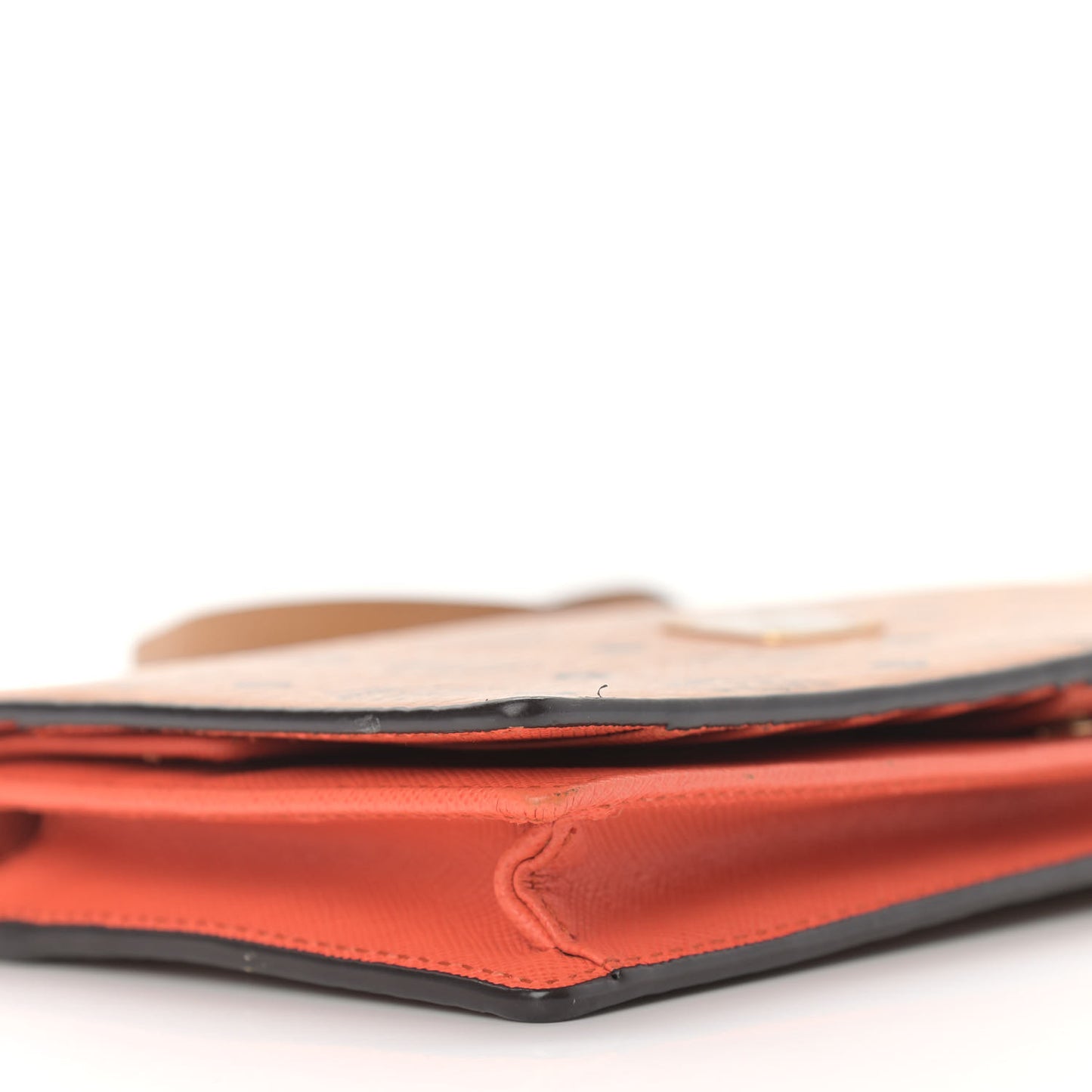 Visetos Chain Wallet Crossbody Cognac Orange