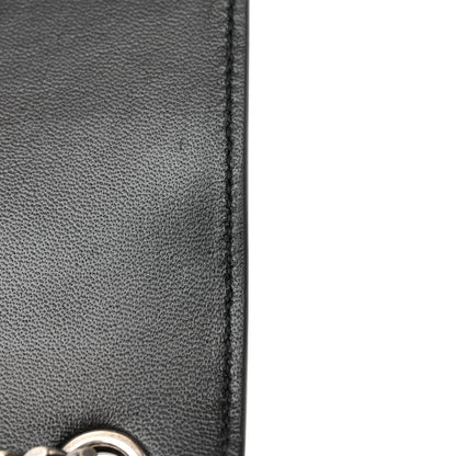 Saint Laurent Suede Small Monogram Stone Studded Kate Satchel Black Turquoise Coral 12 of 17