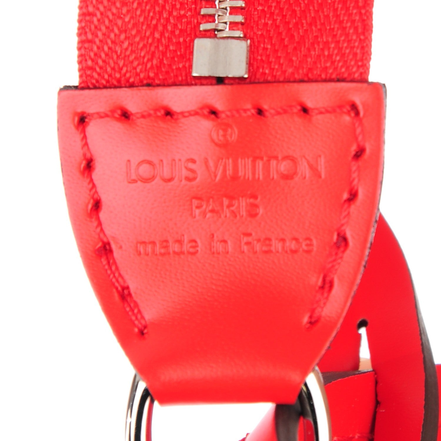 Louis Vuitton Epi Pochette Accessories NM Coquelicot 5 of 7
