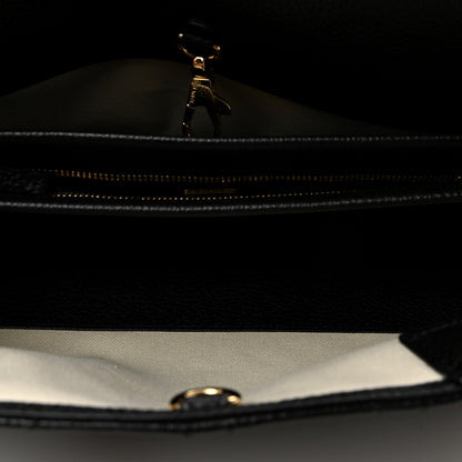 Chanel Grained Calfskin Stitched Urban Essentials Small Shopping Bag Black 5 of 10